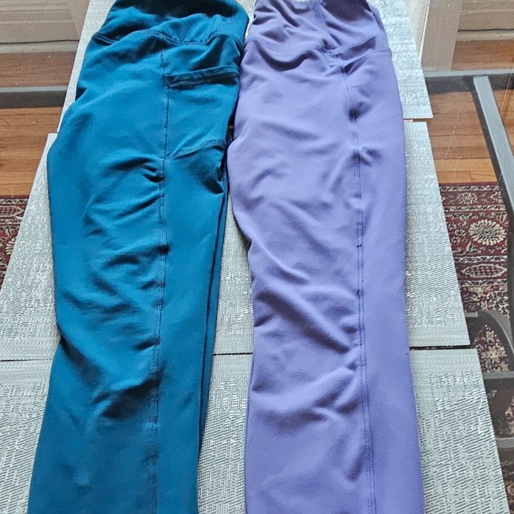 2/$15 EXCELLENT CONDITION RBX and 90 Degree leggings medium
